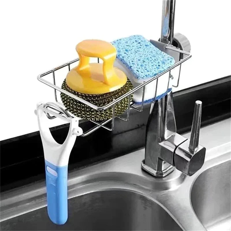 Stainless Steel Drain Faucet Rack