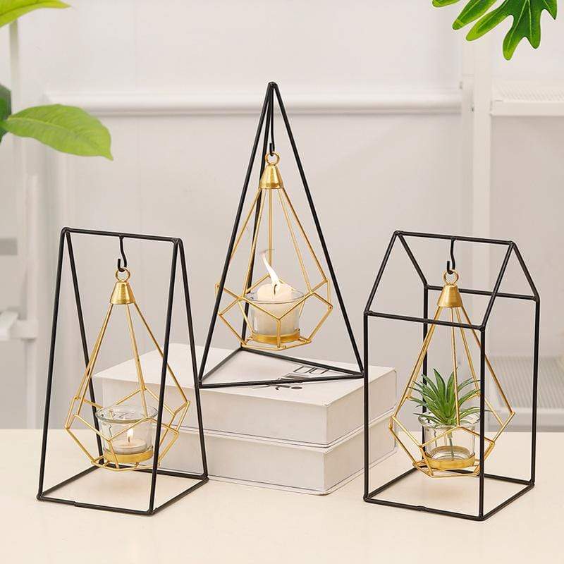 Geometric Candle Holder - Elevato Home Decor