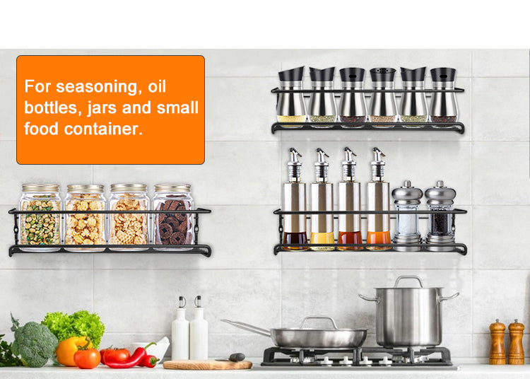 Metal Jar Rack - Elevato Home Organizer