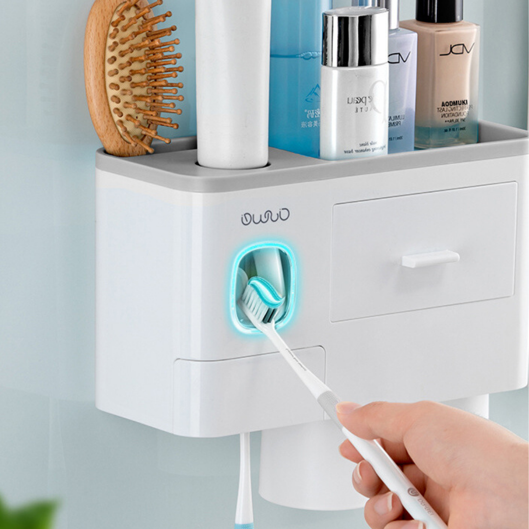 OSWEI Toothbrush Holder - Elevato Home Organizer