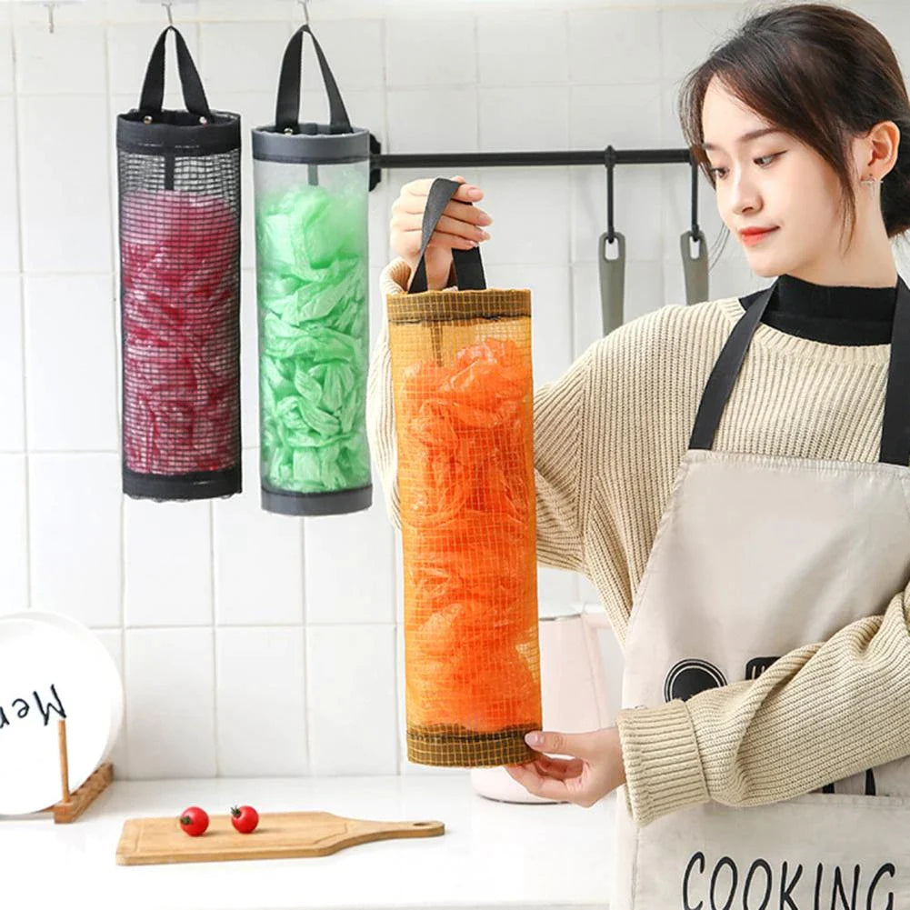 Transparent Mesh Hanging Bag