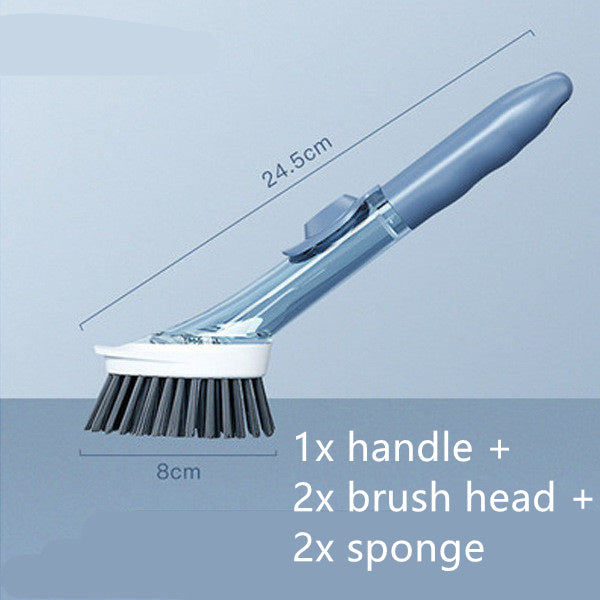 Multifunctional Brush - Elevato Home Blue A set Organizer