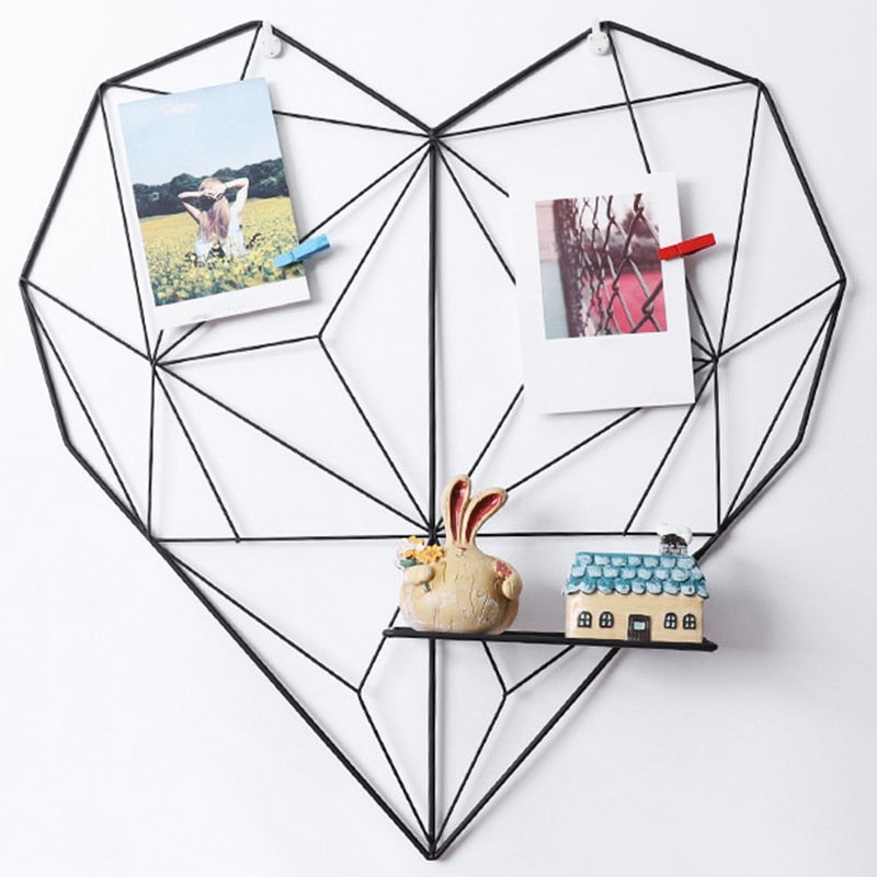 Amour Wire Grid - Elevato Home Black Decor