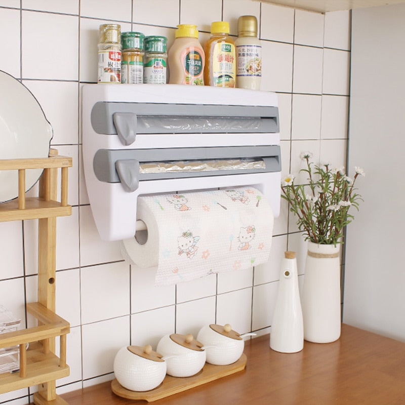 Kitchen Roll Dispenser - Elevato Home Organizer