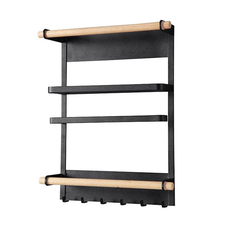 Magnetic Storage Rack - Elevato Home Black Organizer