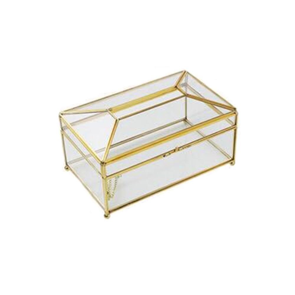 Luxe Tissue Box - Elevato Home L / Clear Decor