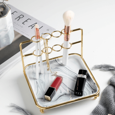 Duo Marble Tray - Elevato Home Organizer