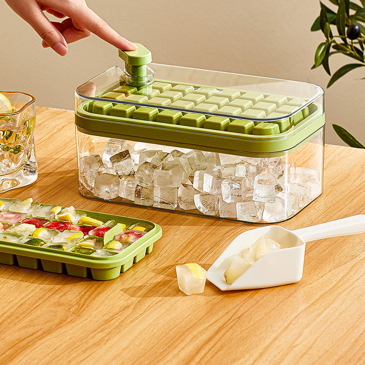 One-Click Ice Box - Elevato Home Green Set Single Layer Organizer
