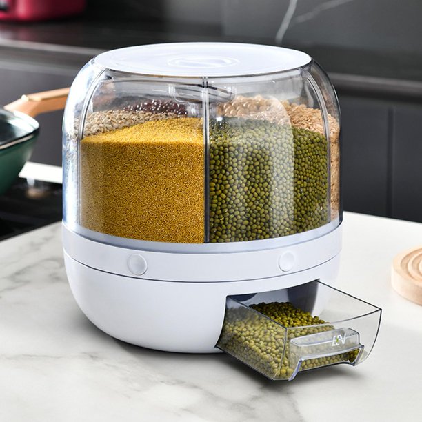Rotating Grain Dispenser - Elevato Home