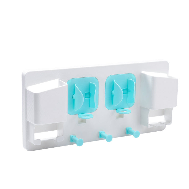 Multifunction Bathroom Rack - Elevato Home Blue Organizer