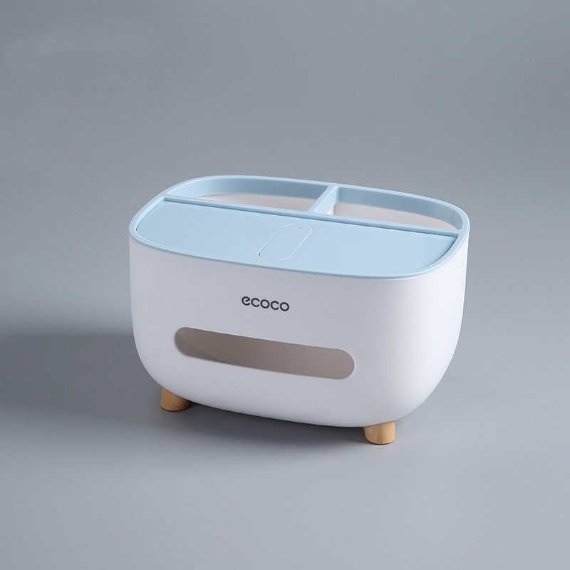 Ecoco Tissue Box - Elevato Home Blue Decor
