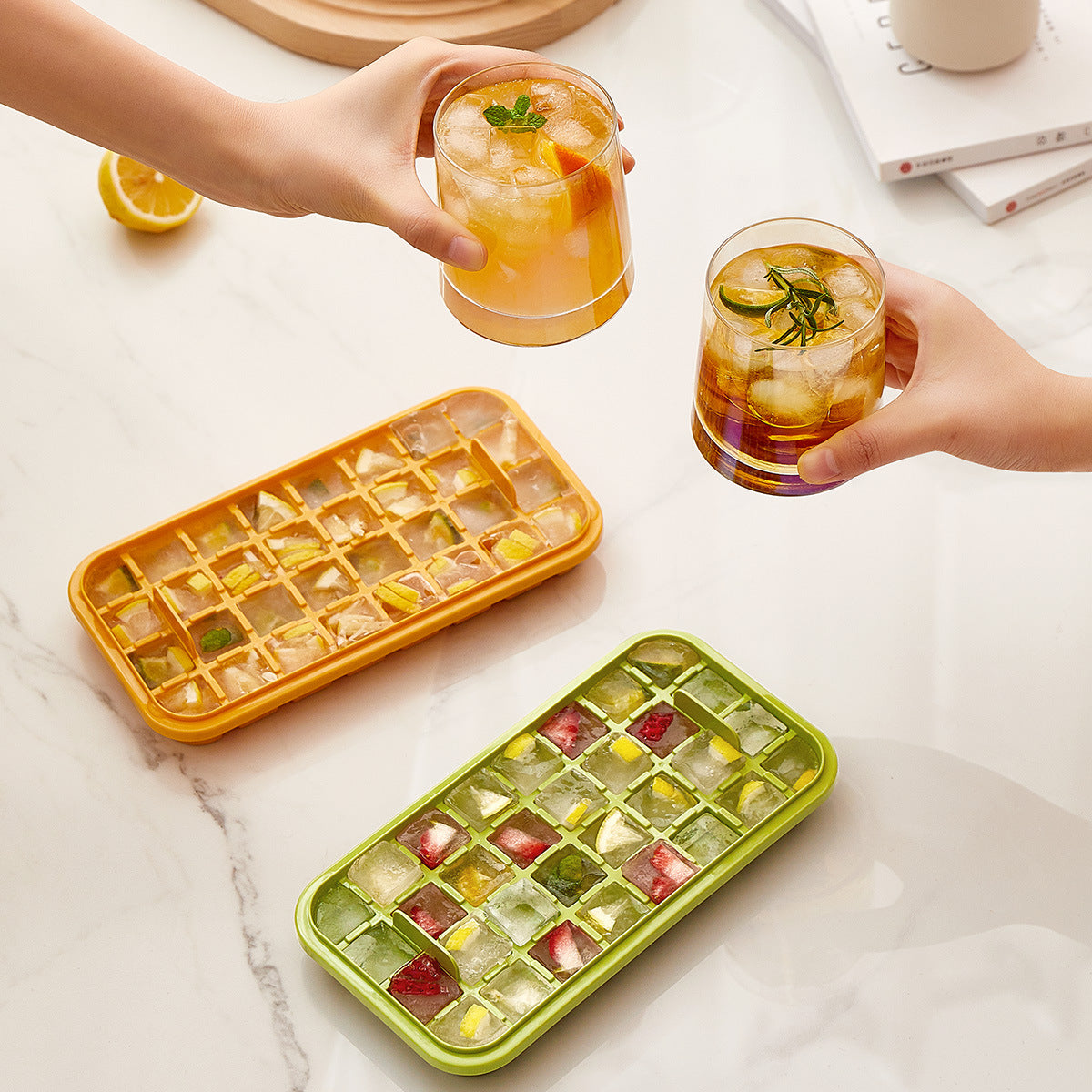 One-Click Ice Box - Elevato Home Organizer