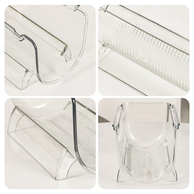 Transparent Stackable Bottle Rack