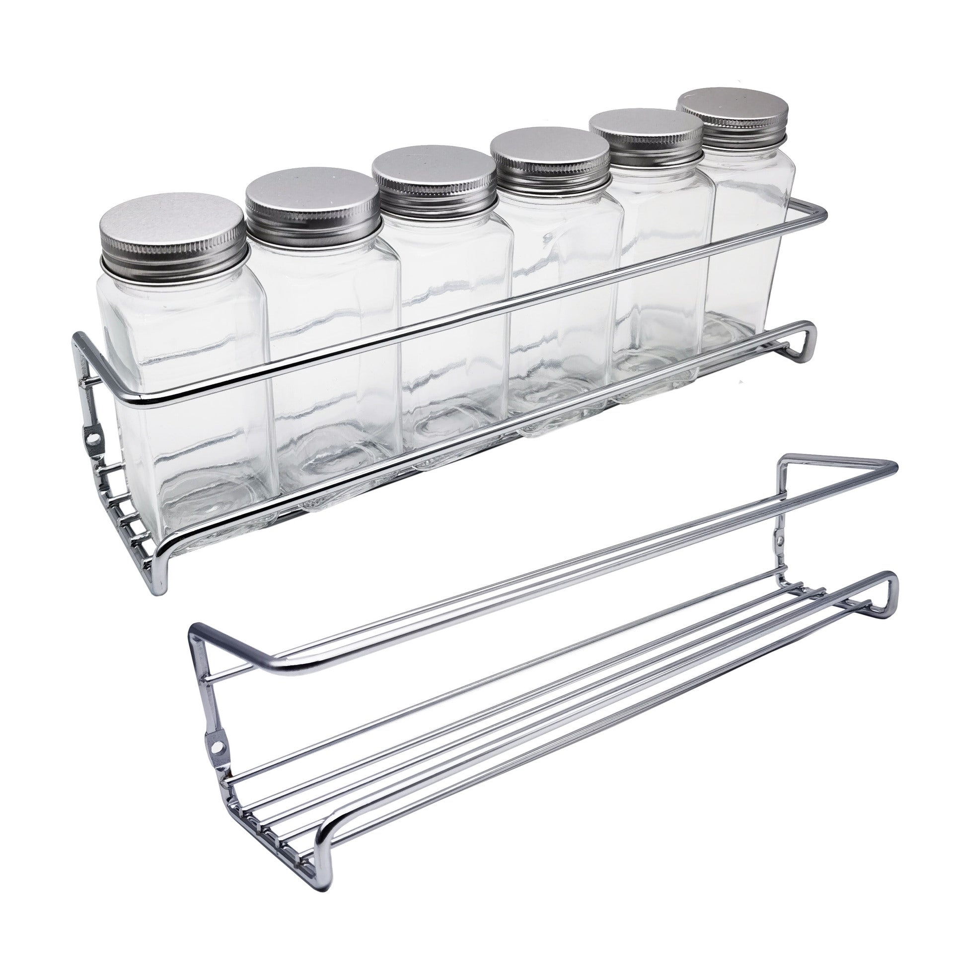 Metal Jar Rack - Elevato Home Organizer