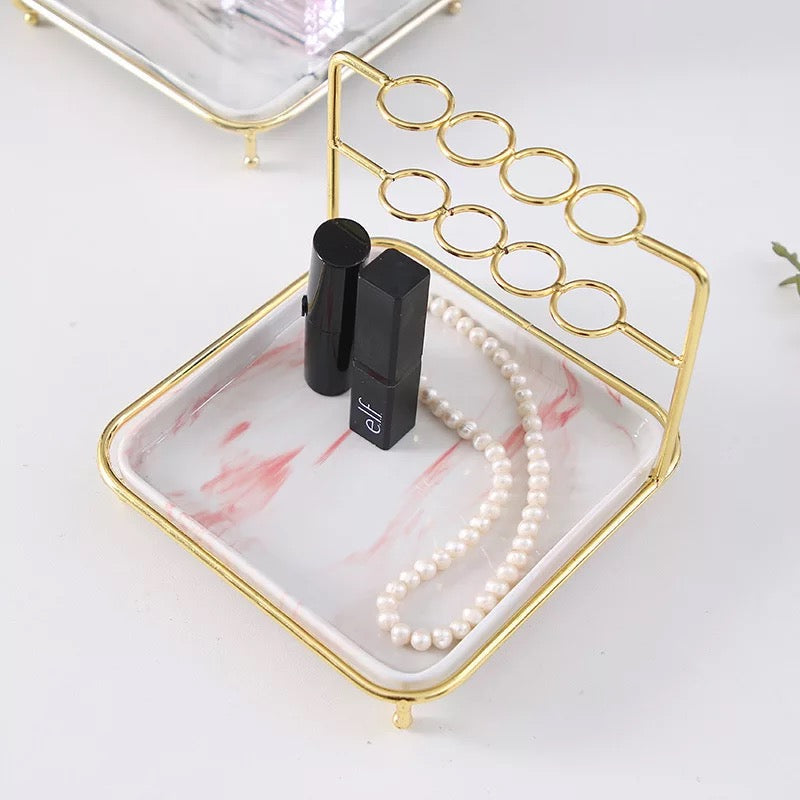 Duo Marble Tray - Elevato Home Organizer