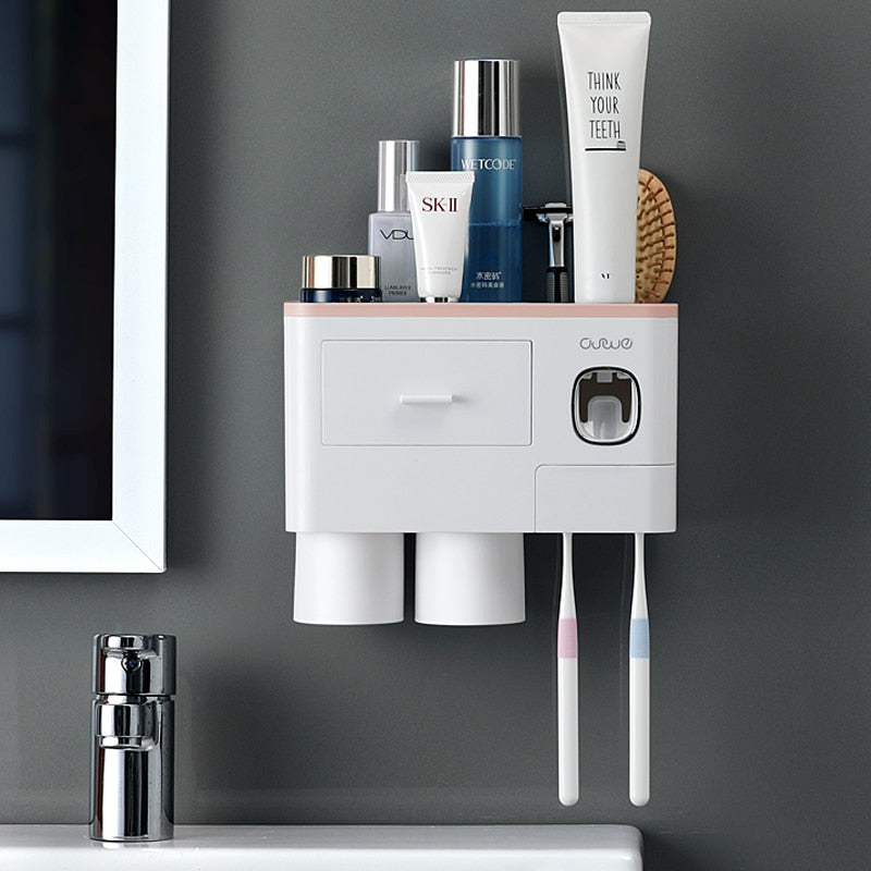 OSWEI Toothbrush Holder - Elevato Home Pink / 2 cups Organizer