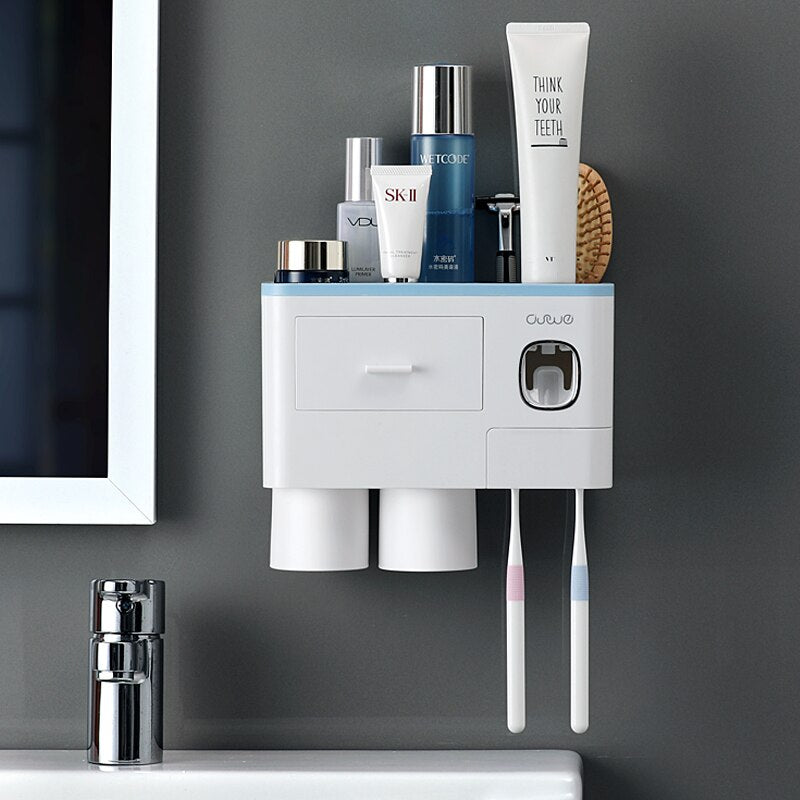 OSWEI Toothbrush Holder - Elevato Home Blue / 2 cups Organizer