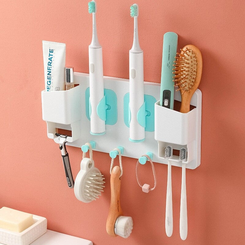 Multifunction Bathroom Rack - Elevato Home Organizer
