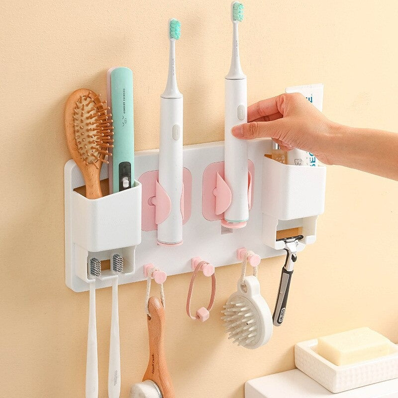 Multifunction Bathroom Rack - Elevato Home Organizer