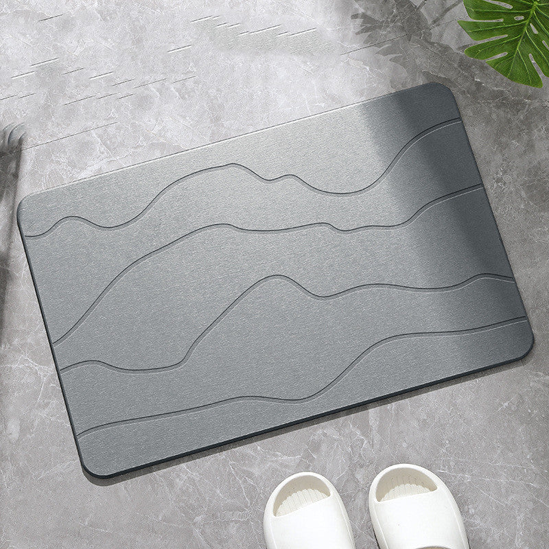 Irregular Stripes Pattern Bathmat - Elevato Home Organizer