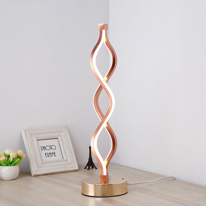 Nordic Spiral Table Lamp - Elevato Home Organizer