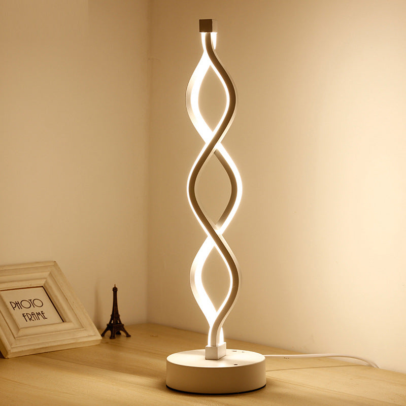 Nordic Spiral Table Lamp - Elevato Home Organizer