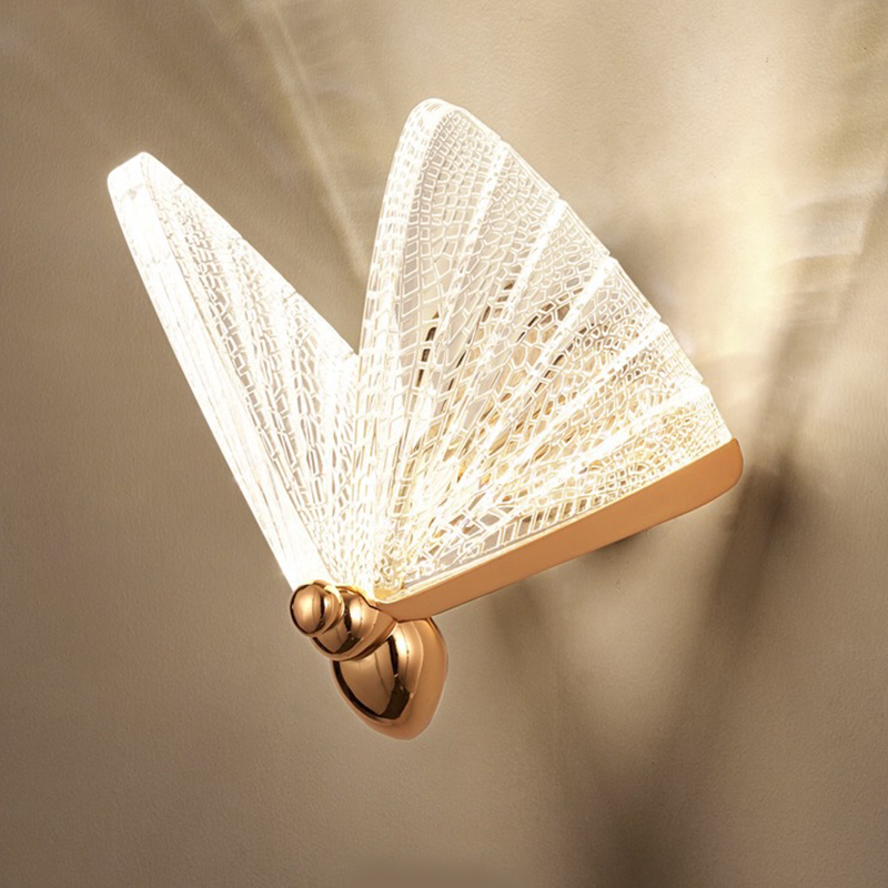 Butterfly Wings Wall Lamps - Elevato Home Organizer