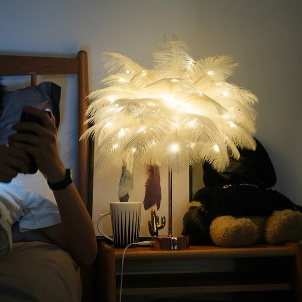 ORKA Feather Lamp - Elevato Home Organizer