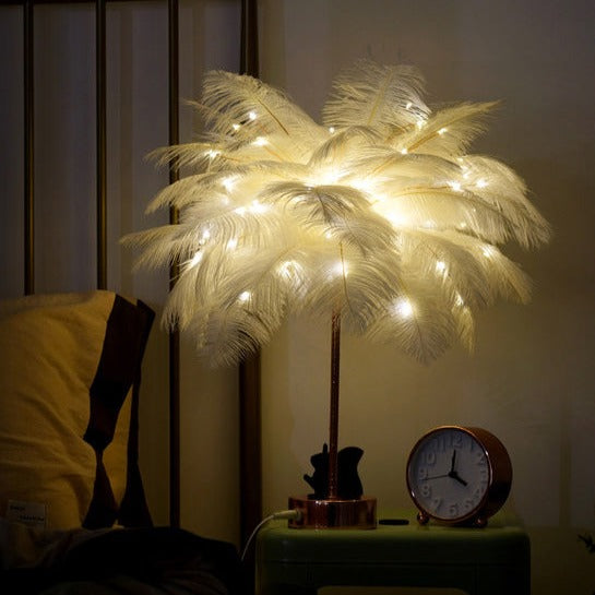 ORKA Feather Lamp - Elevato Home Organizer