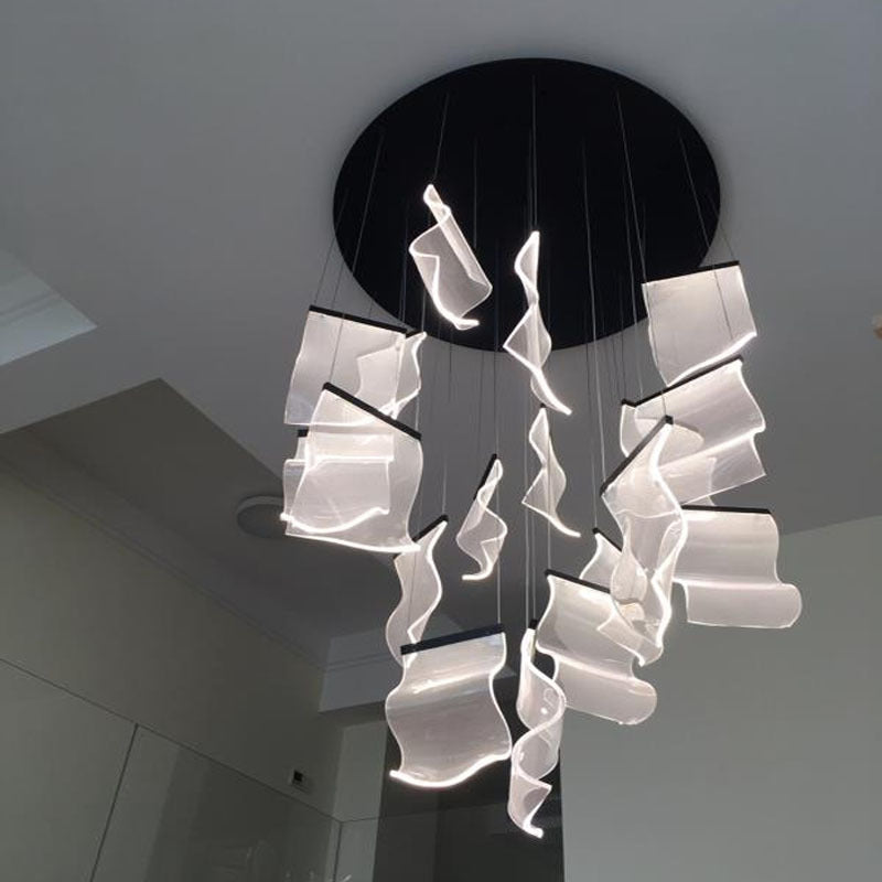 Rotating Waves Chandelier - Elevato Home