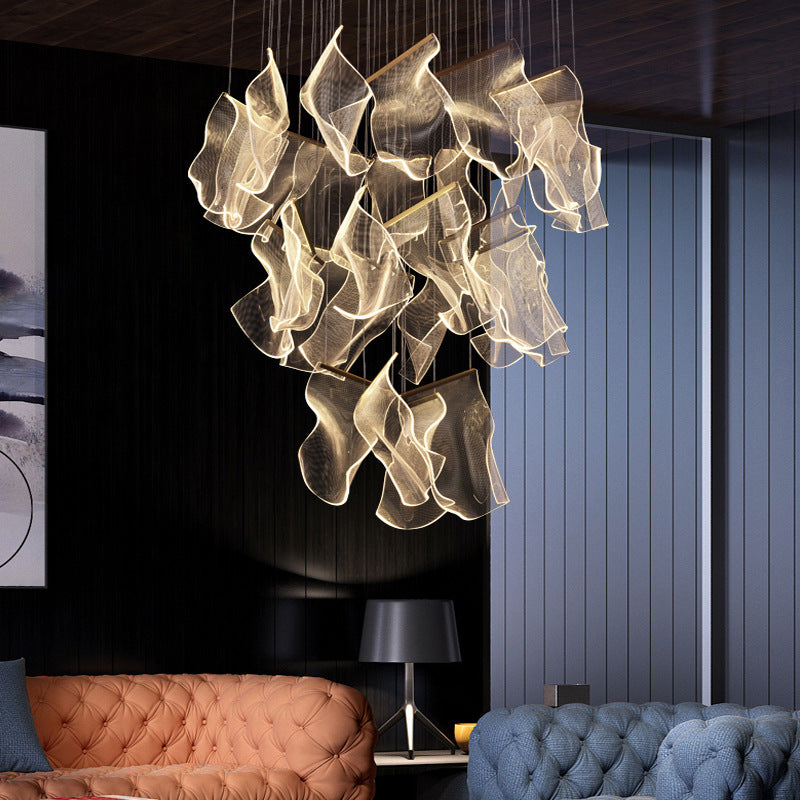 Rotating Waves Chandelier - Elevato Home