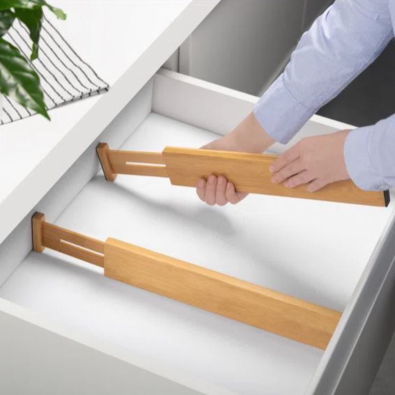 Bamboo Drawer Dividers - Elevato Home