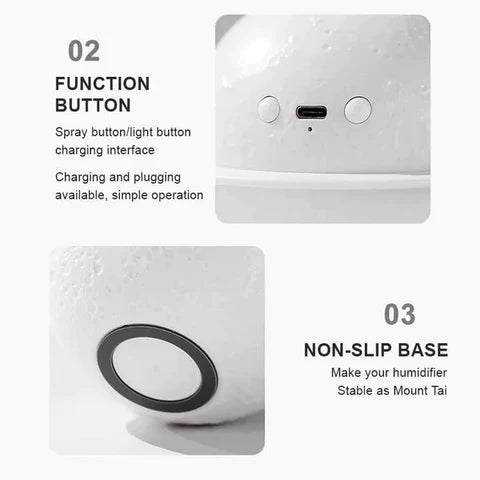 Moon Humidifier - Elevato Home