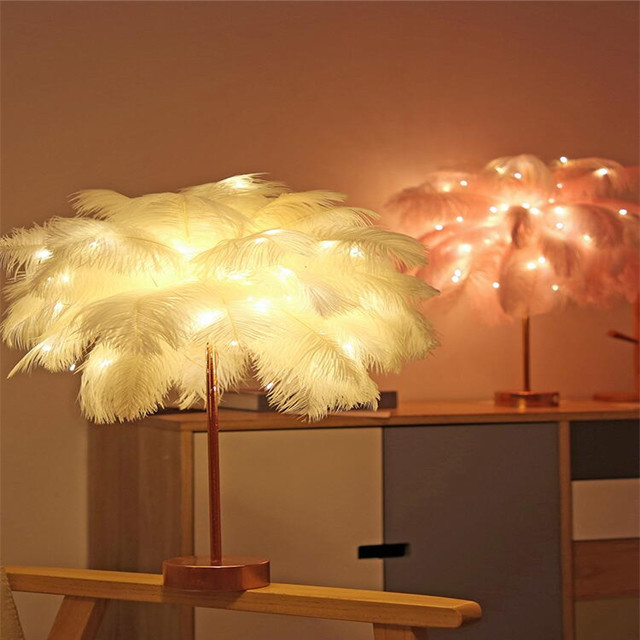 ORKA Feather Lamp - Elevato Home Organizer