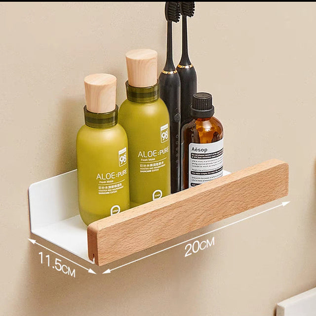 KAUS Bathroom Shelf - Elevato Home White / 20cm Organizer