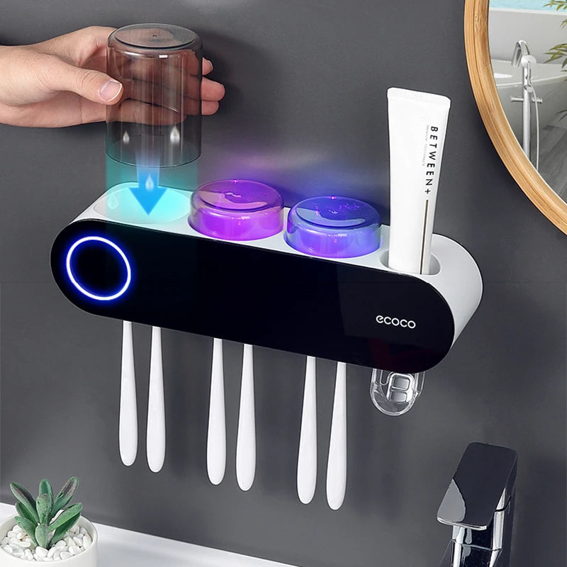 UV Sterilizer Toothbrush Holder