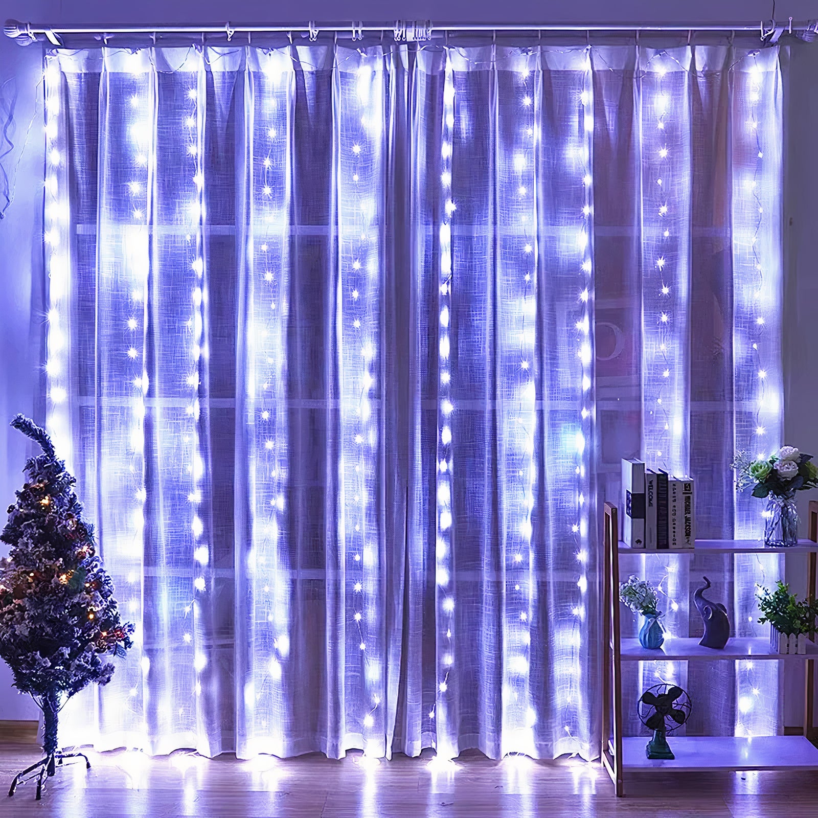 Glowfall Curtain Lights