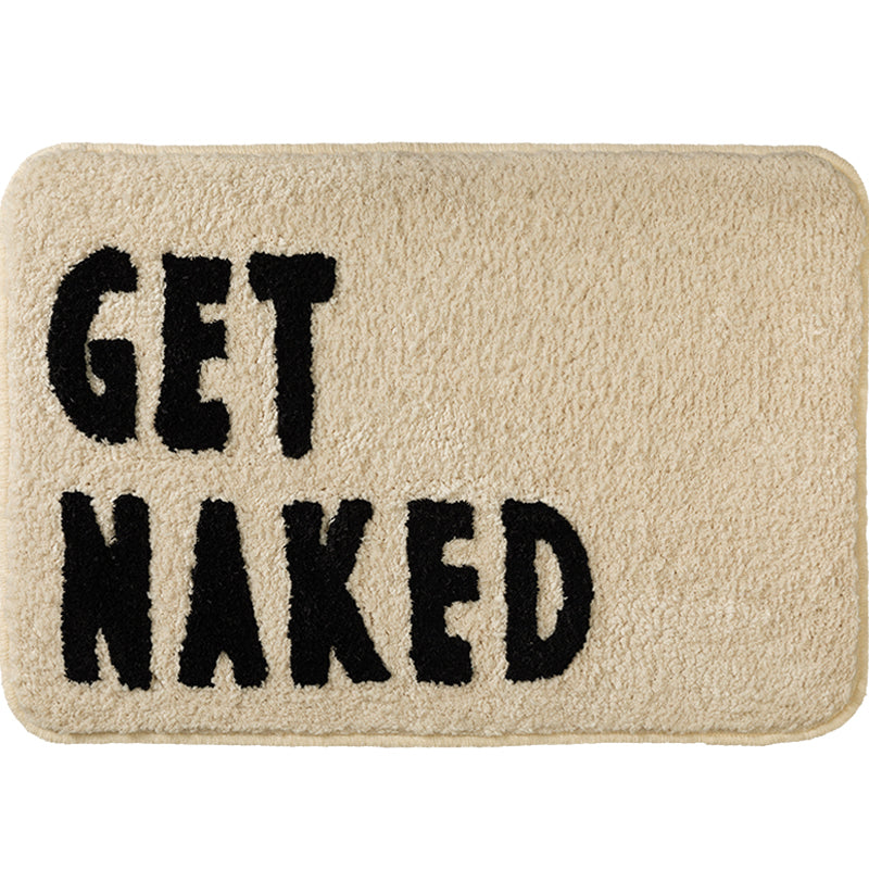 Get Naked Minimalist Bathroom Mat - Elevato Home 15.7x23.6" / 40x60cm Organizer