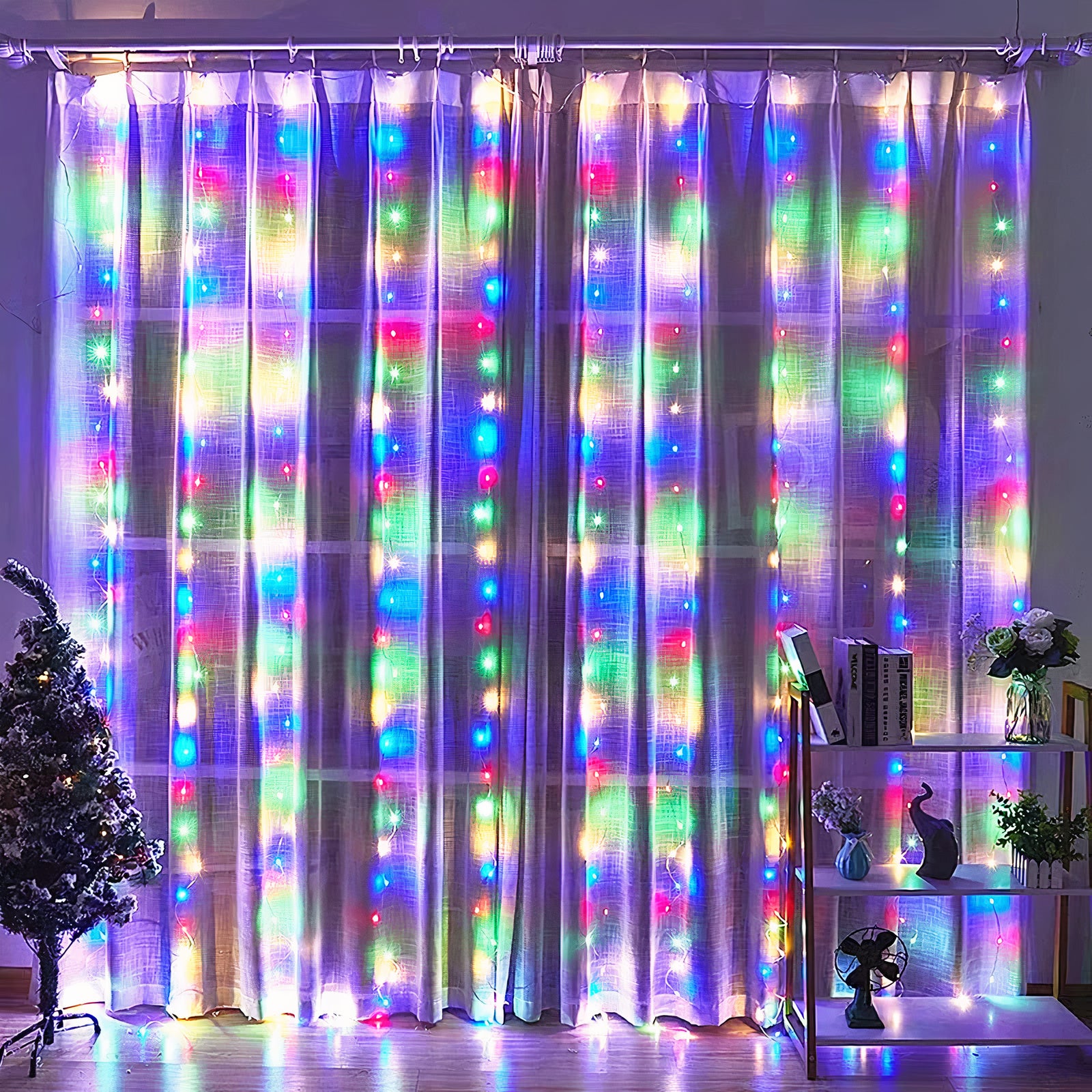 Glowfall Curtain Lights