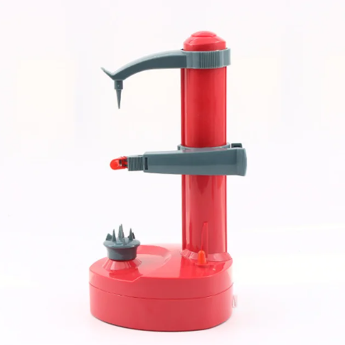 Electric Fruit Peeler - Elevato Home Red / Battery Organizer