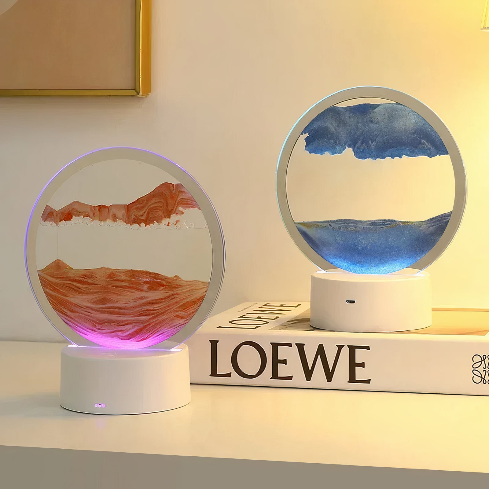 SandGlow Lamp