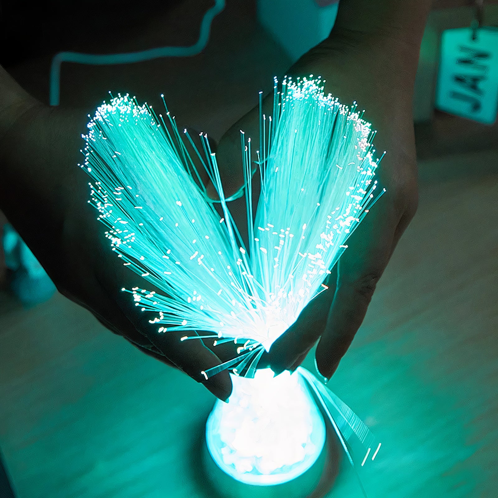 Fiber Flow Lamp