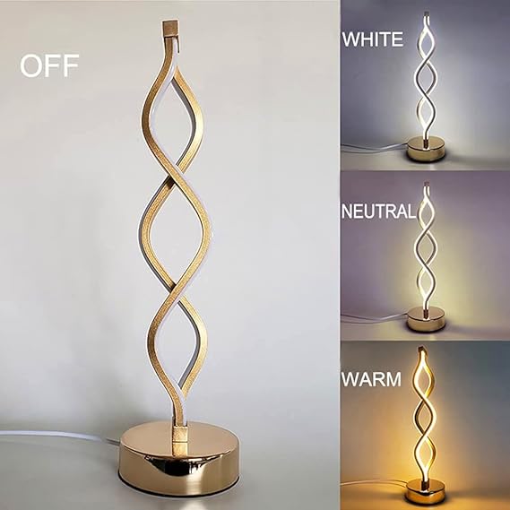 Nordic Spiral Table Lamp - Elevato Home Organizer