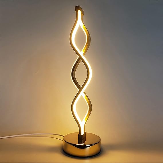 Nordic Spiral Table Lamp - Elevato Home Organizer