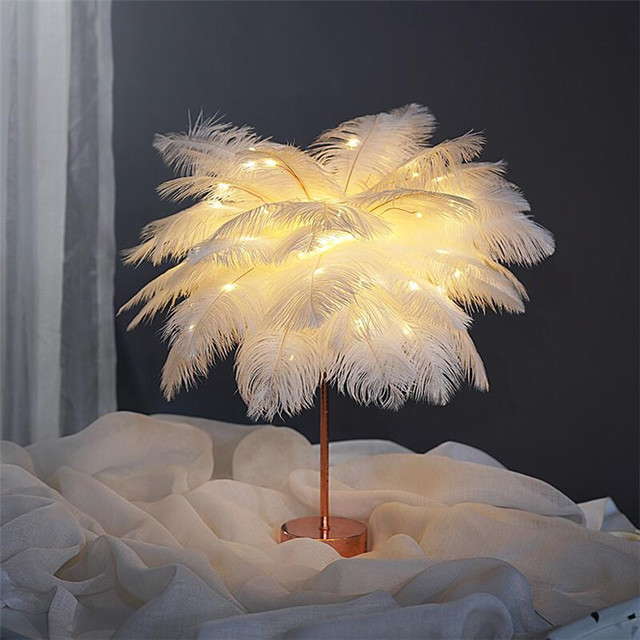 ORKA Feather Lamp - Elevato Home Organizer