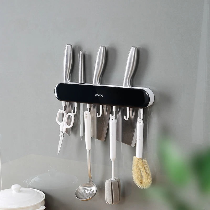 Ecoco Kitchen Supplies Holder - Elevato Home Black - Short Organizer