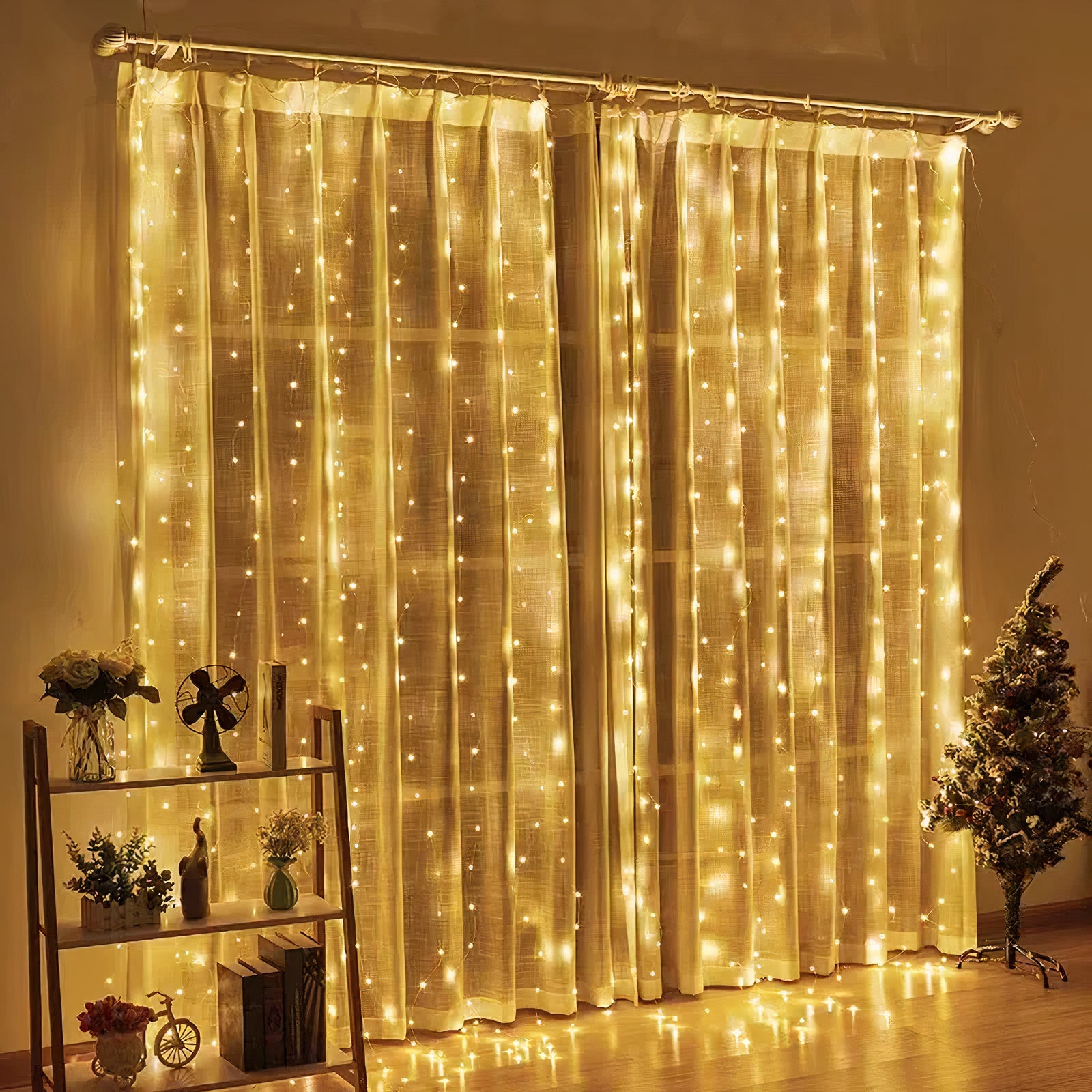 Glowfall Curtain Lights