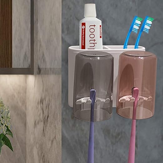 Multifunctional Toothbrush Holder - Elevato Home Organizer