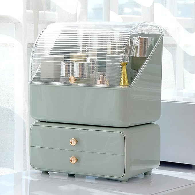 LUXA Separable Vanity Box - Elevato Home Light Green Organizer