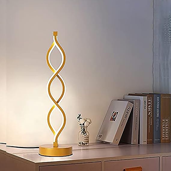 Nordic Spiral Table Lamp - Elevato Home Organizer